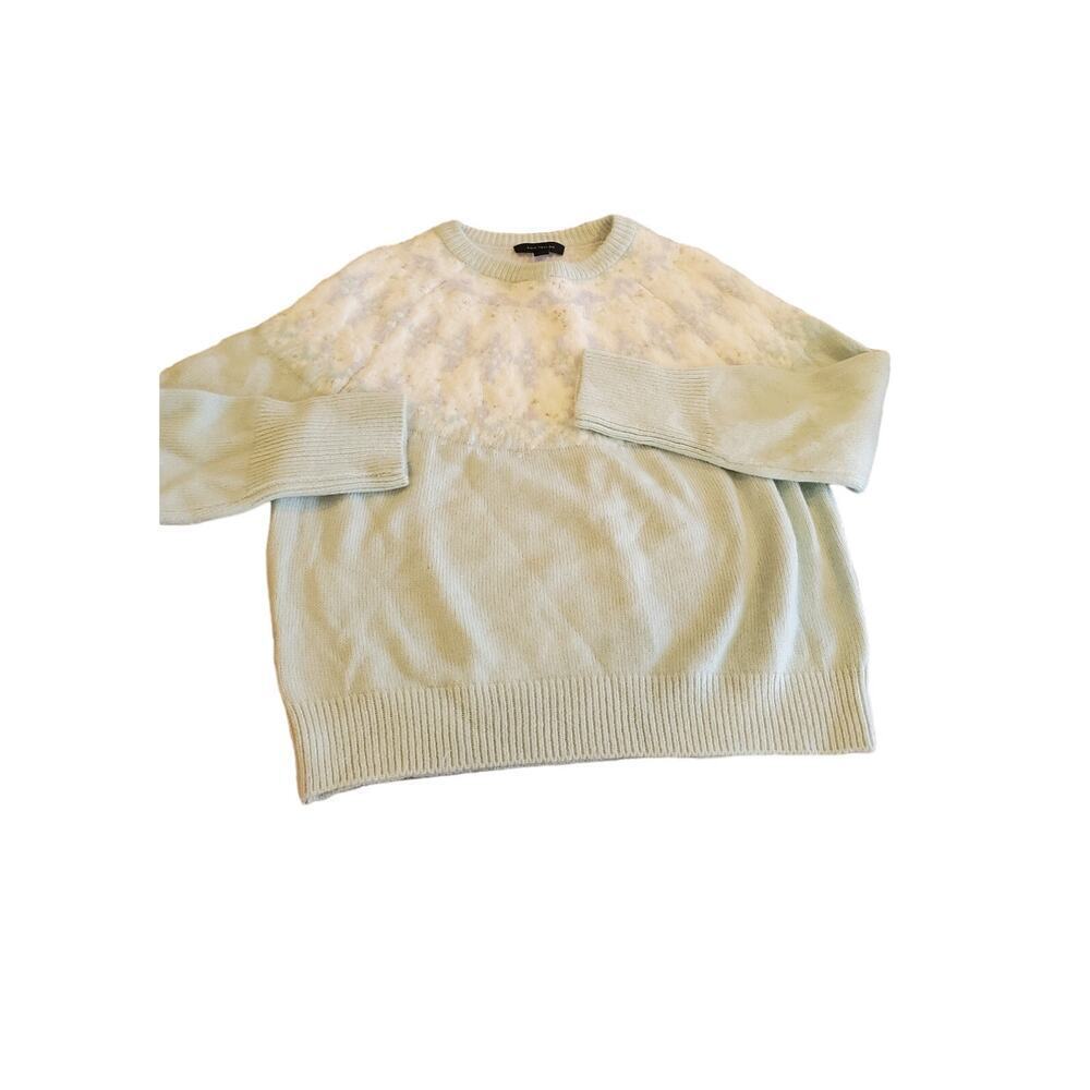 NWT ANN‎ TAYLOR Wool blend sweater Large